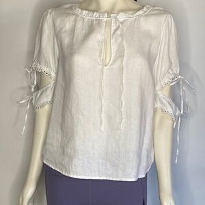 Mc Guire Linen open sleeve with 2 ties Sz Small